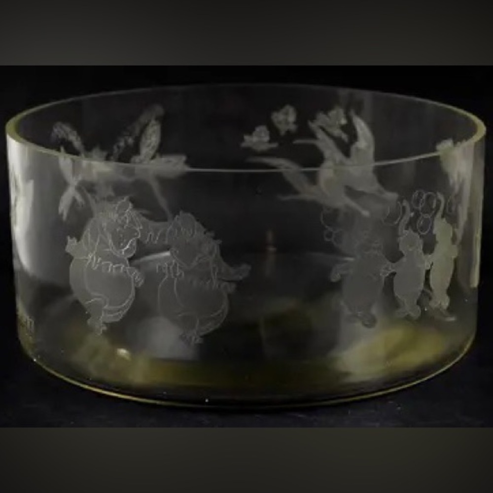 Disney 50th Anniversary Fantasia Crystal Bowl